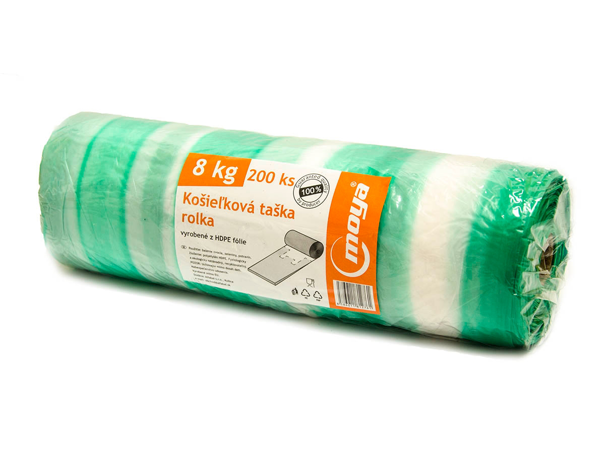 moya Tašky farebné blok nosnosť 8 kg 200 ks