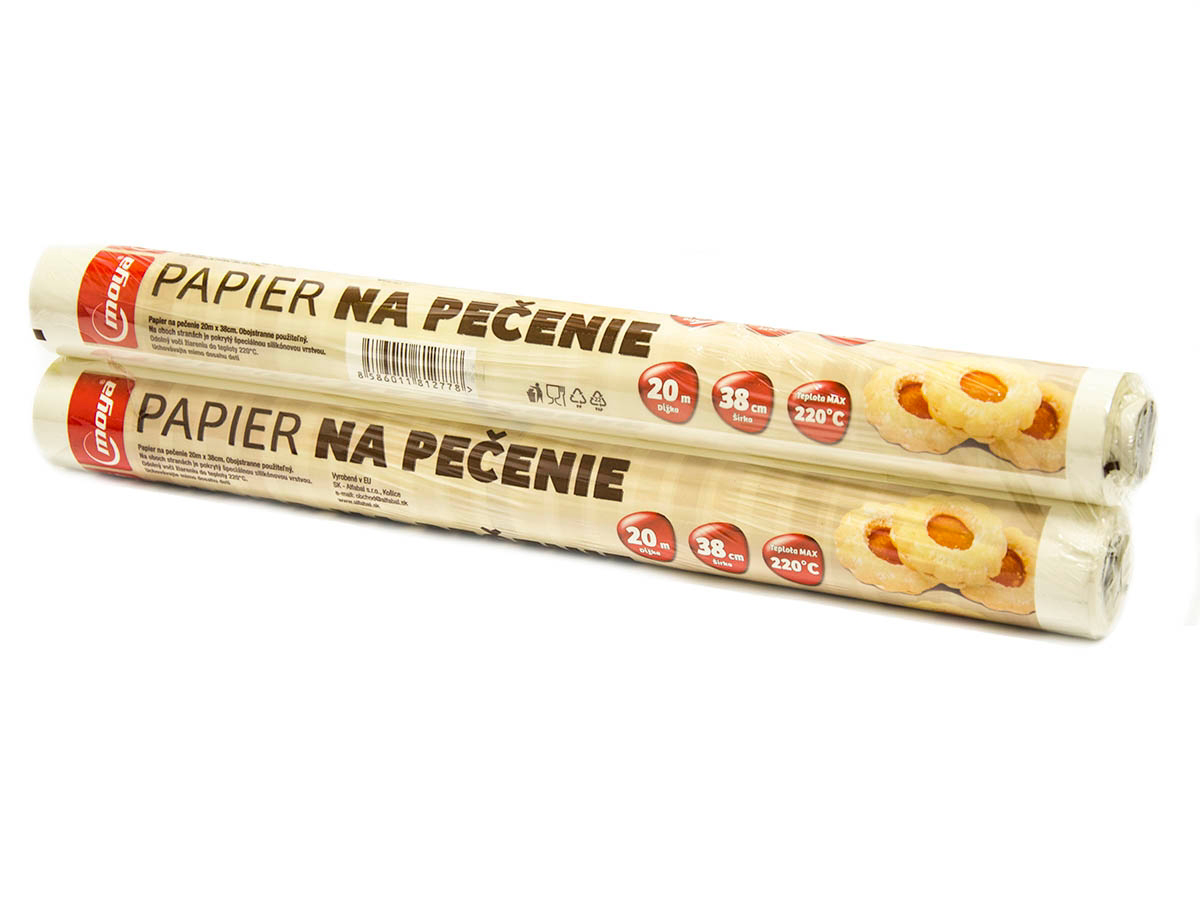 moya Papier na pečenie 200x38 cm 2 ks