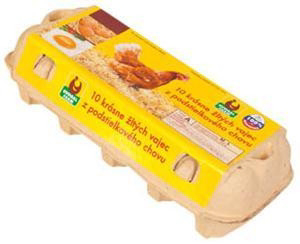 OVOGAL Vajcia podstielkové M-L chlad. 10 ks