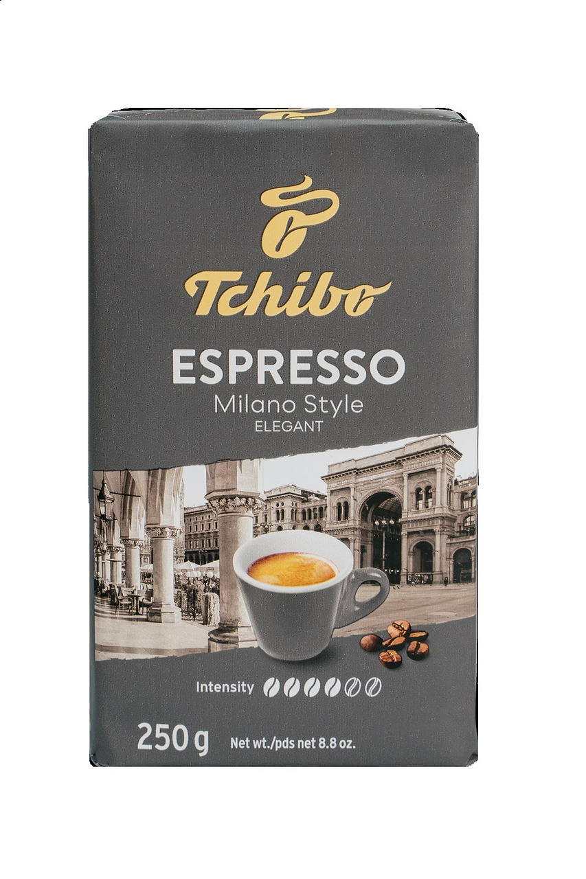 Tchibo Espresso Milano Style káva mletá 250 g