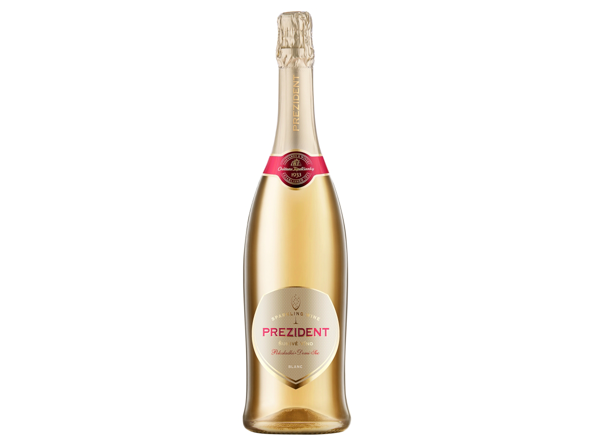 Château Topoľčianky Prezident Blanc šumivé víno 750 ml