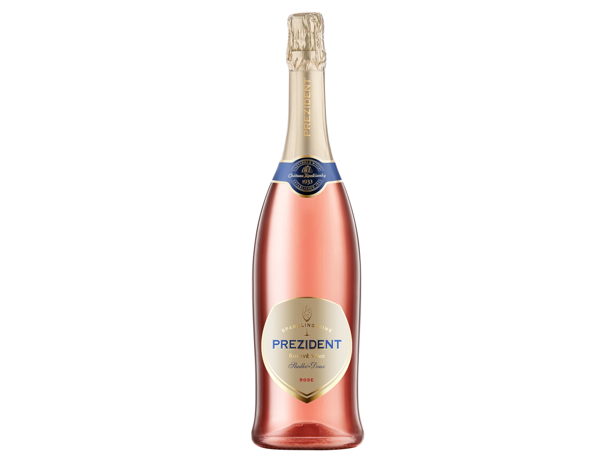 Château Topoľčianky Prezident Rosé šumivé víno 750 ml