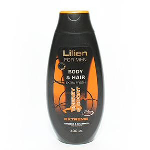 LILIEN For Men Extreme sprchový gél pánsky 400 ml
