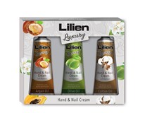 Lilien Hand Cream darčeková sada (krém na ruky oliva/bavlna/arganový)
