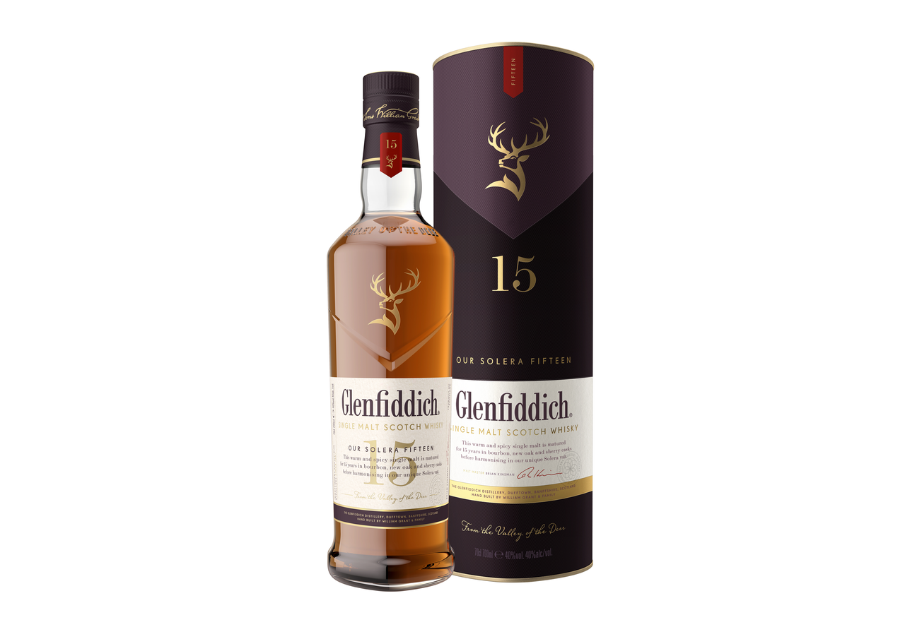 GLENFIDDICH 15 y.o. whisky 40% 700ml