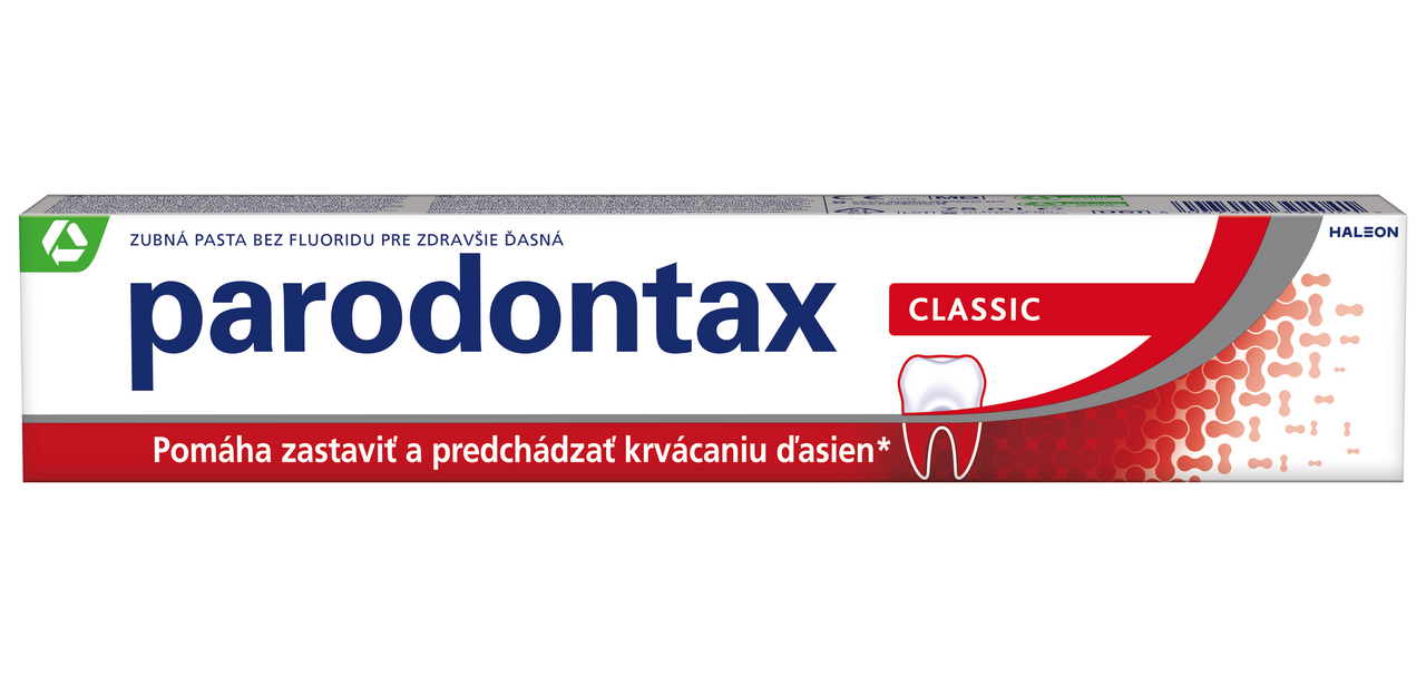 parodontax bez fluoridu zubná pasta 75 ml