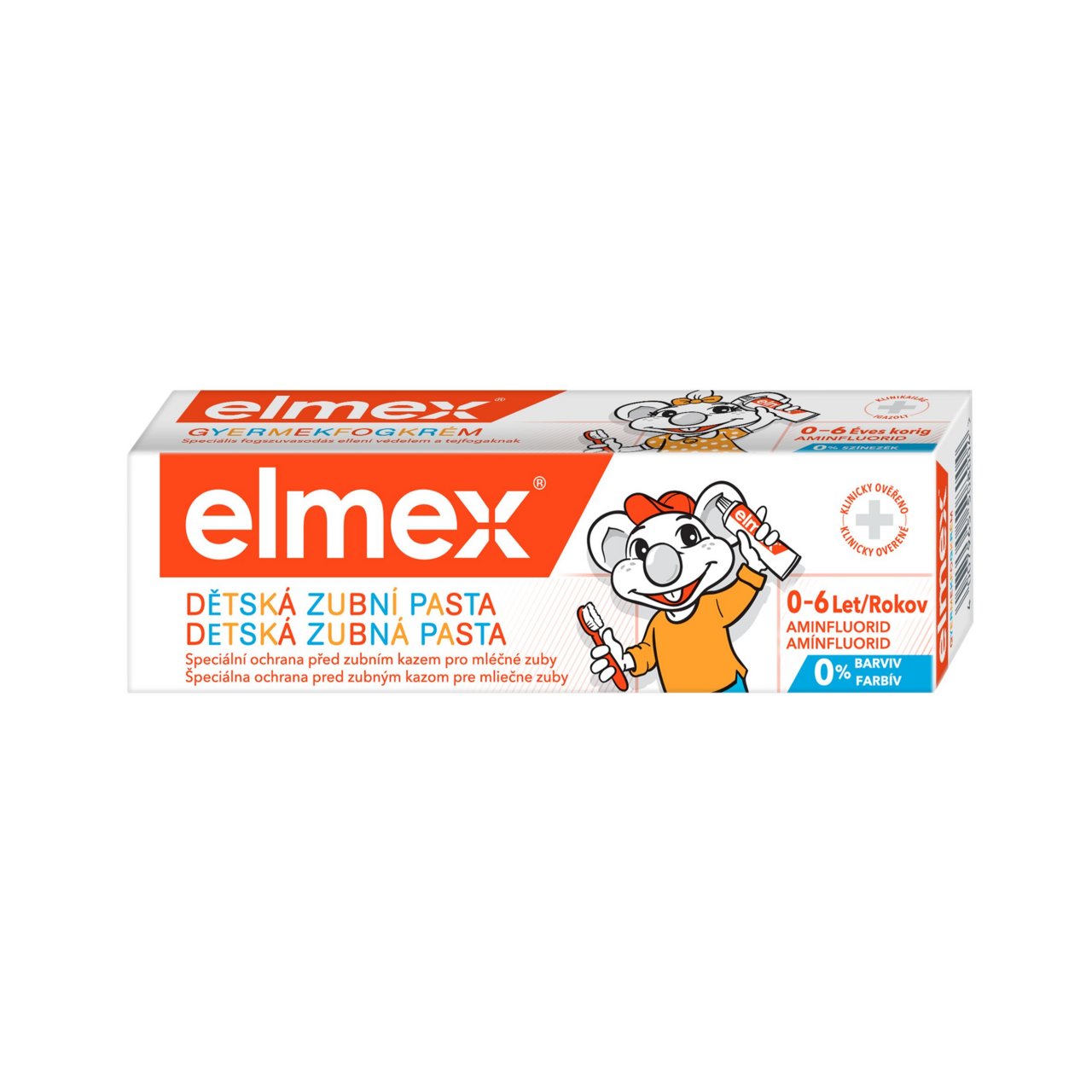 elmex detská zubná pasta 50 ml