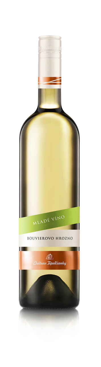 Château Topoľčianky Bouvierovo hrozno mladé víno 750 ml