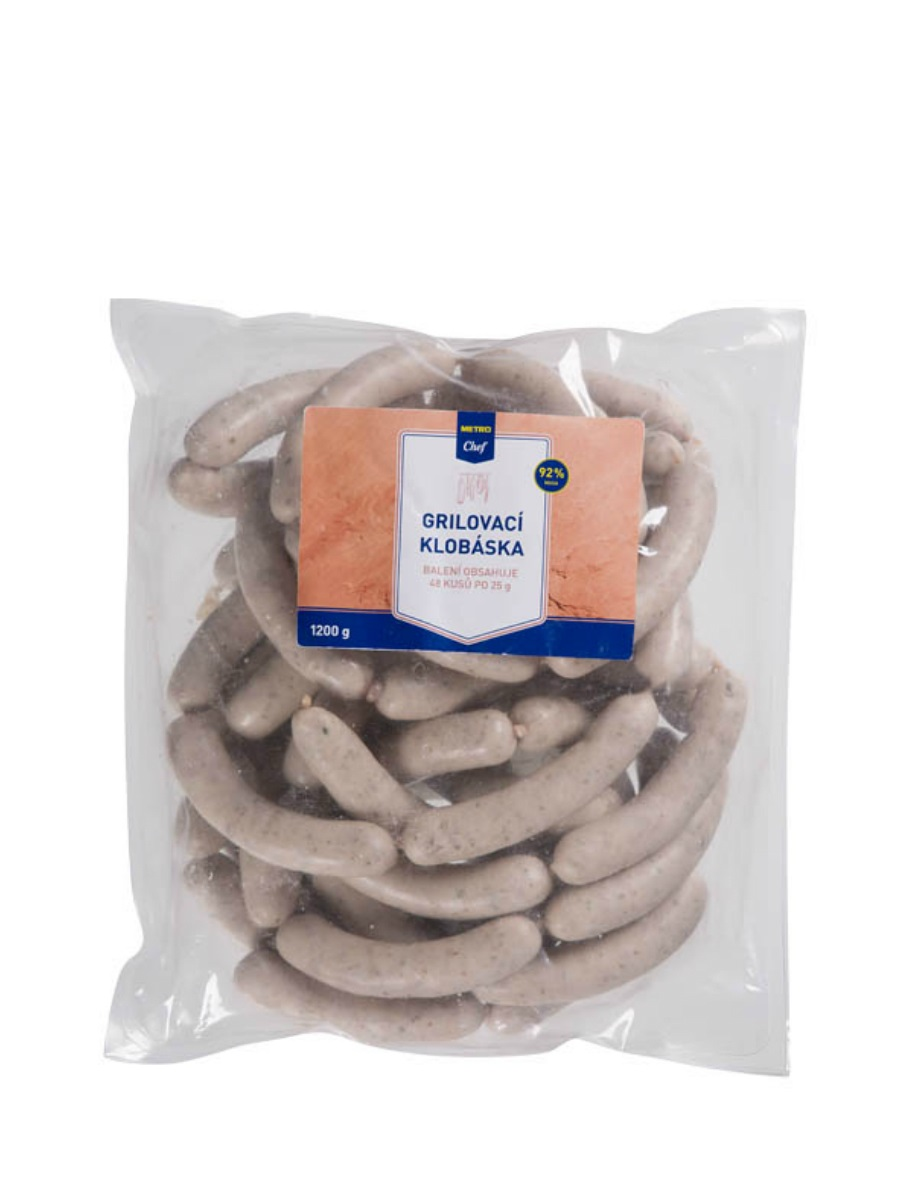 METRO Chef Grilovacia klobáska chlad. 48 x 25 g