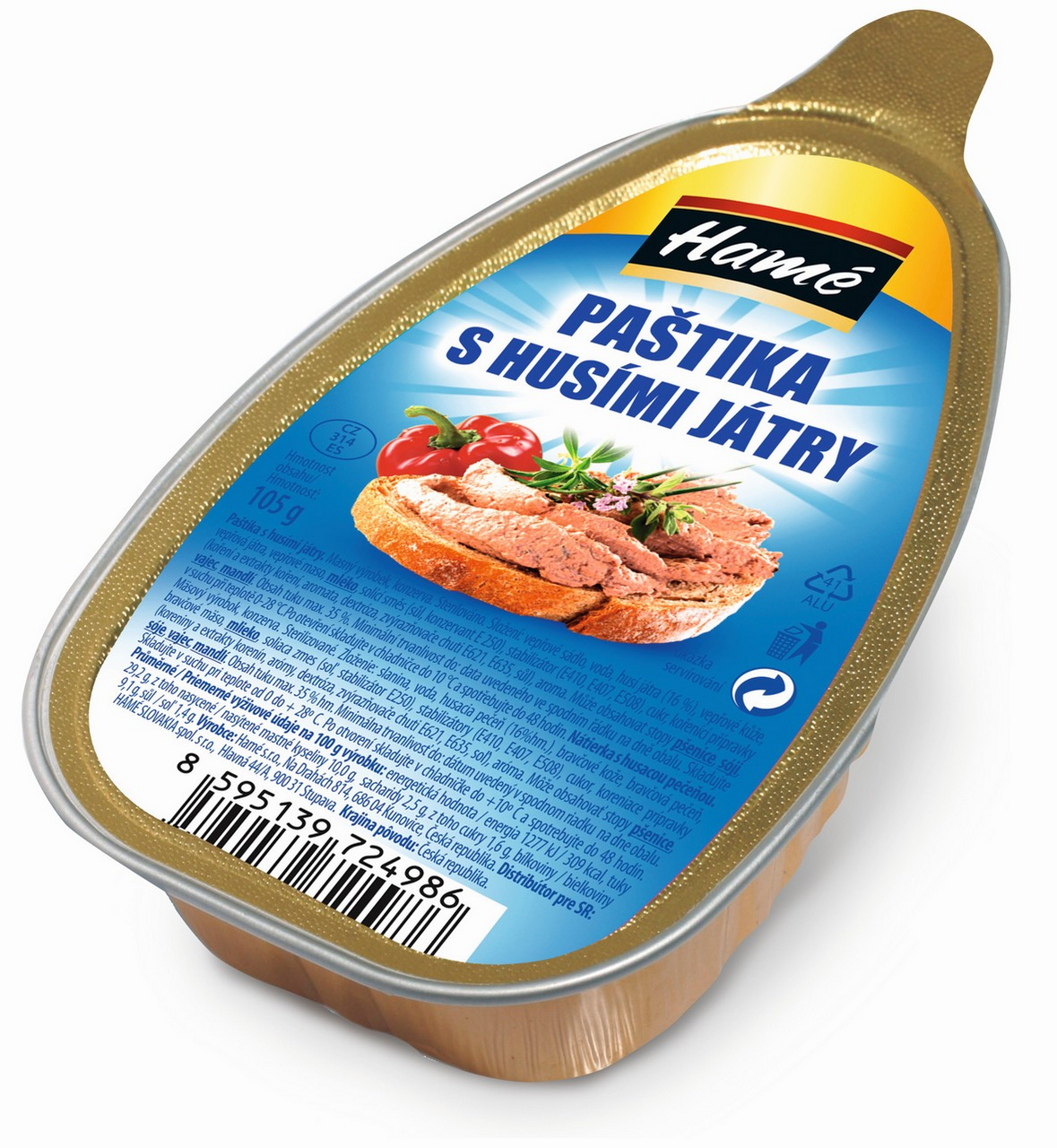 Hamé Husacia nátierka 16 x 105 g