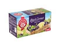 Teekanne World of Fruits ovocný čaj blackcurrant/ čierna ribezľa 6x50 g