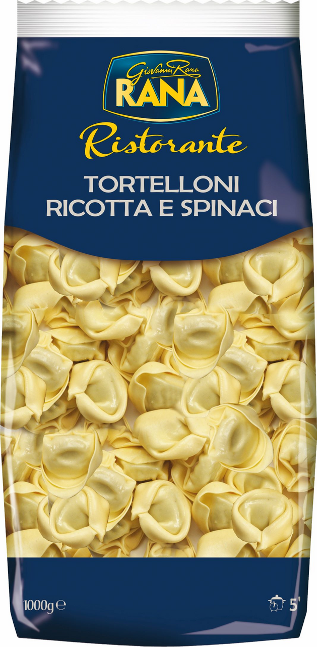 RANA Tortelloni Ricotta e Spinaci chlad. 1 kg