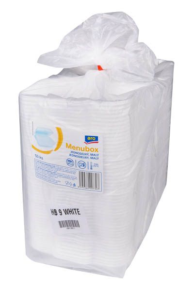 aro Menubox/obal na jedlo 1-dielny malý 50 ks
