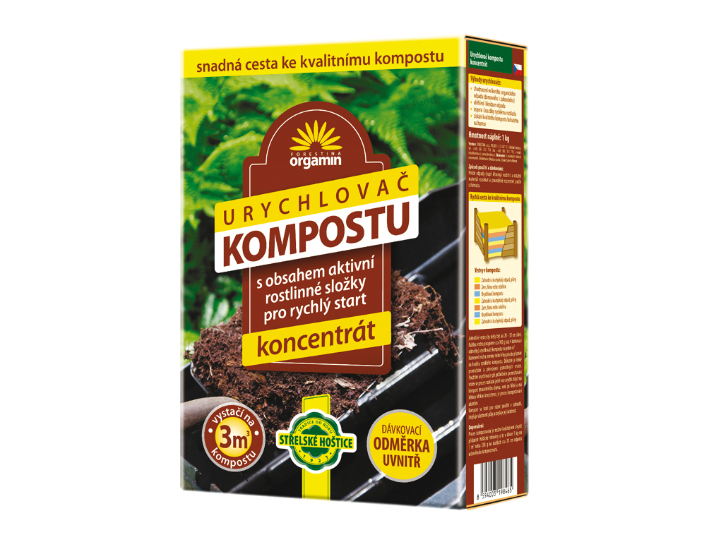NOHEL-GARDEN Urýchľovač kompostu koncentrovaný 1kg 1ks