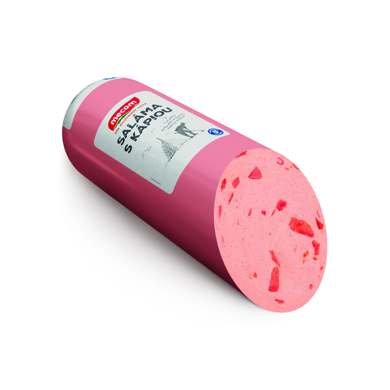 MECOM Saláma s kápiou chlad. váž. cca 2,2 kg