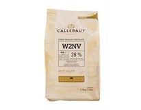 Callebaut biela čokoláda polevová 28% 1x2,5 kg