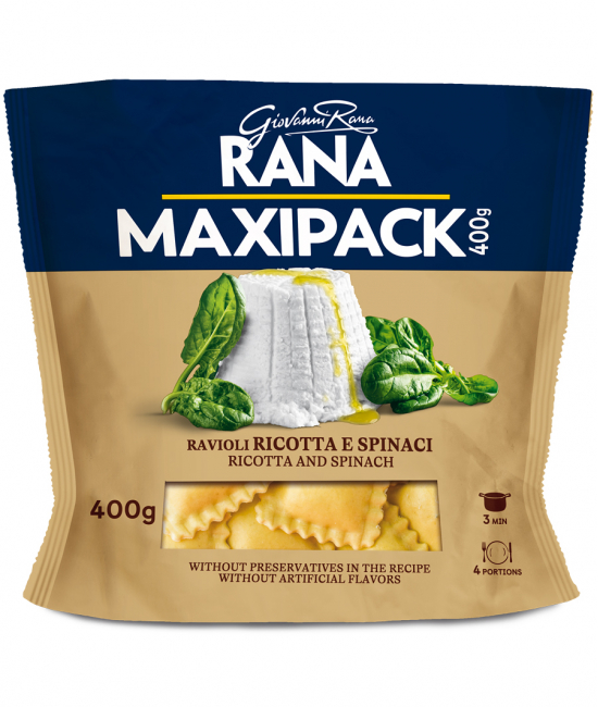 RANA Ravioli Ricotta & spinaci chlad. 400 g