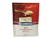 AMBROSI Mix talianskych syrov strúhaný chlad. 1x100 g 