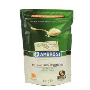 AMBROSI Parmigiano reggiano strúhaný 12 mes. chlad. 100 g