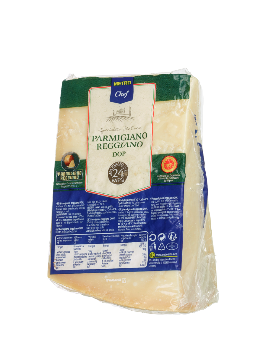 METRO Chef Parmigiano Reggiano 24 mes. chlad. váž. cca 1 kg
