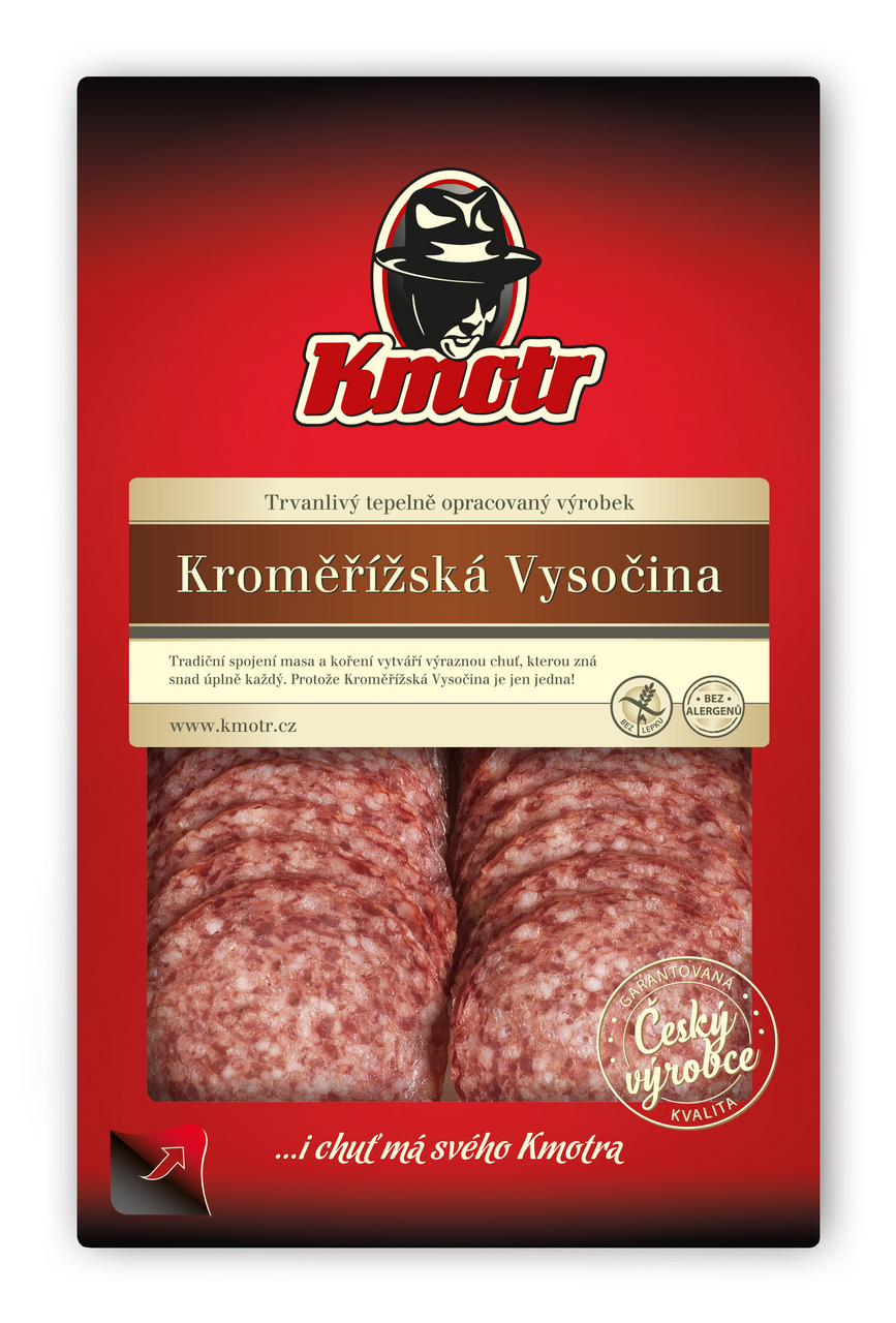 Kmotr Vysočina krájaná chlad. 75 g