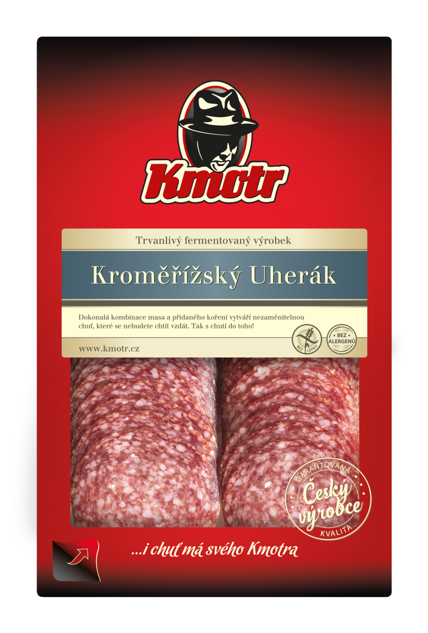 Kmotr Kroměřižsky uherák plátky chlad. 75 g