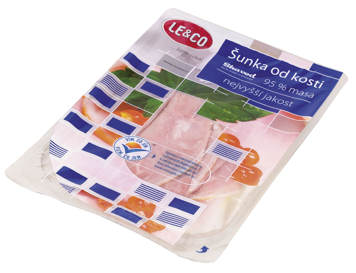 LE&CO Šunka najvyššia akosť shaved chlad. 100 g
