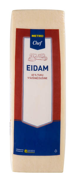 METRO Chef Eidam tehla 40 % chlad. váž. cca 3 kg
