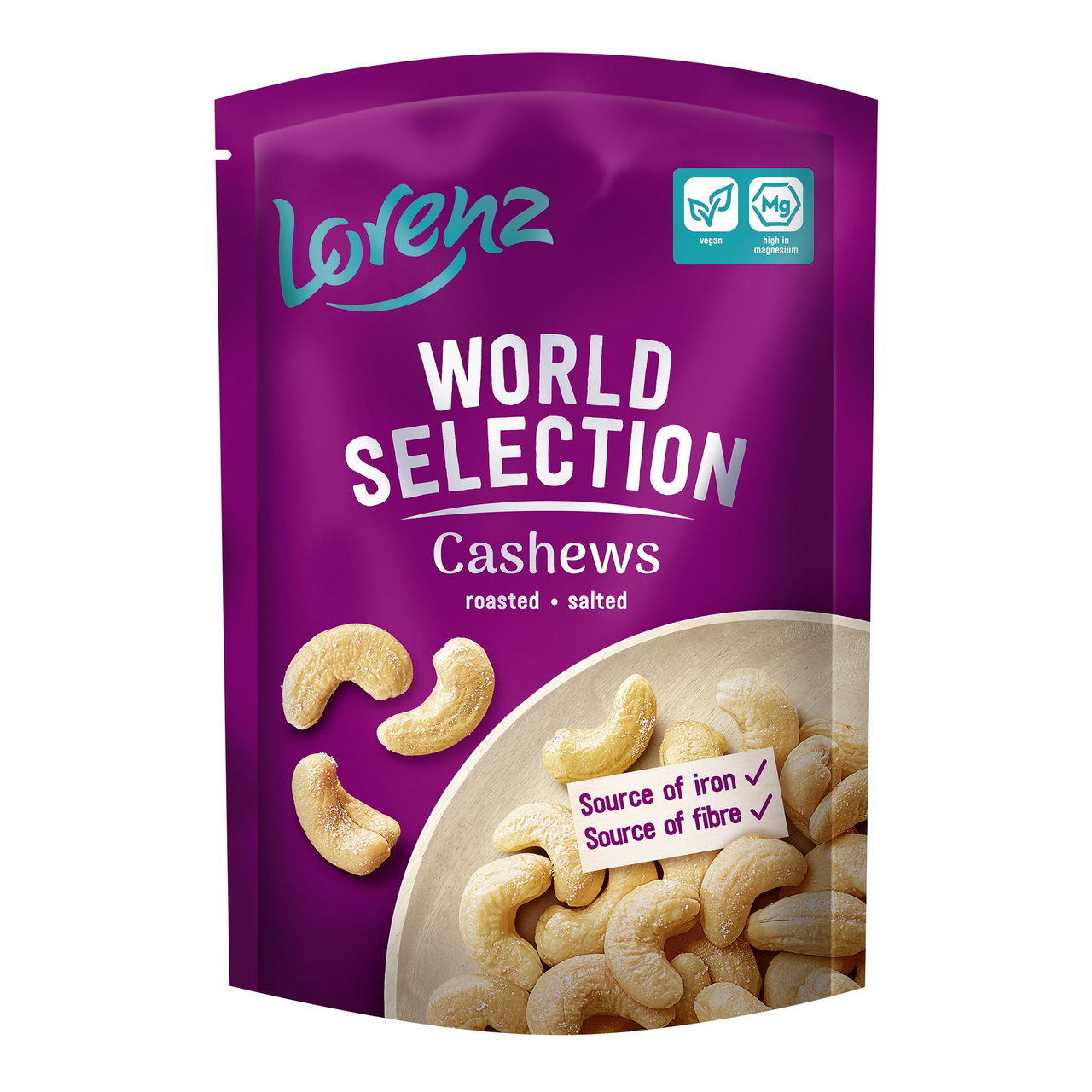 LORENZ Oriešy kešu solené 100 g