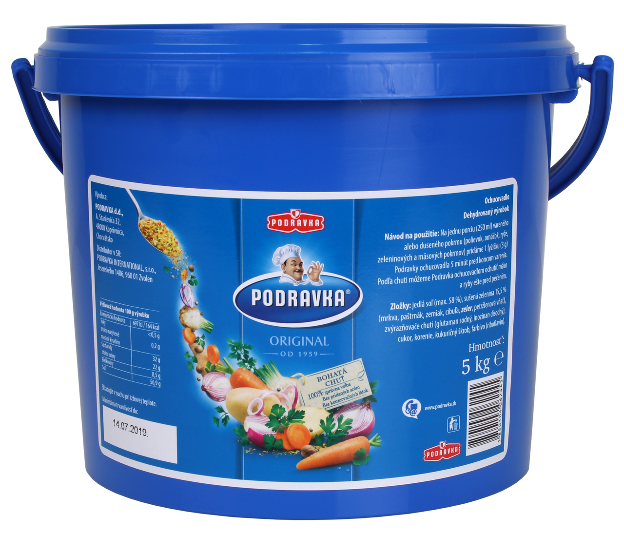 PODRAVKA Original ochucovadlo do jedál 5 kg