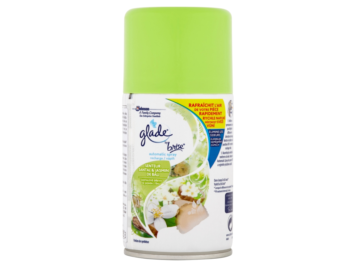 glade by brise automatic spray santalové drevo a jazmín z Bali náhr. náplň 1 ks