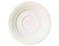 Podšálka Lara 180ml porcelán biela 1 ks