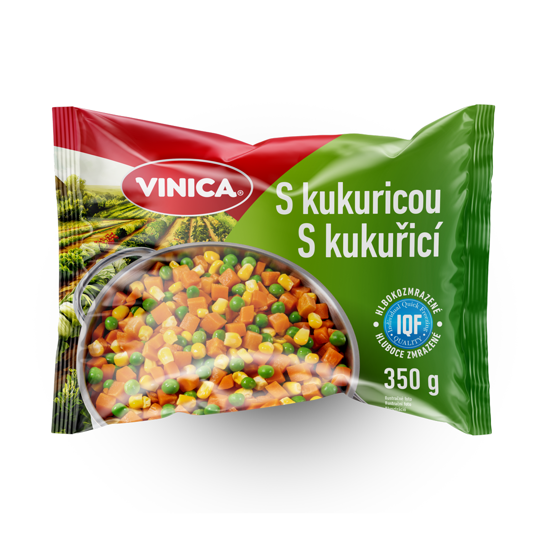 VINICA Zmes s kukuricou mraz. 350 g