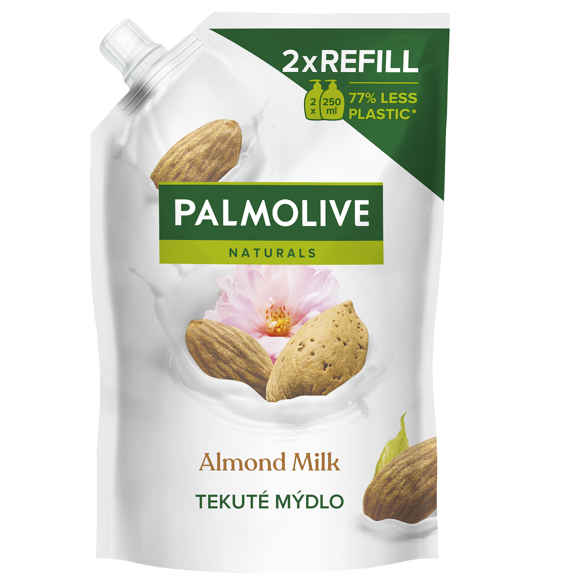 Palmolive Almond tekuté mydlo náhradná náplň 500 ml