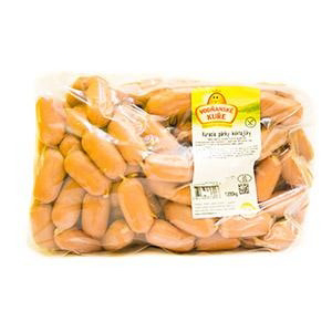 Vodňany Kuracie párky koktejlky ochr.atmosféra chlad. váž. cca 1,6 kg