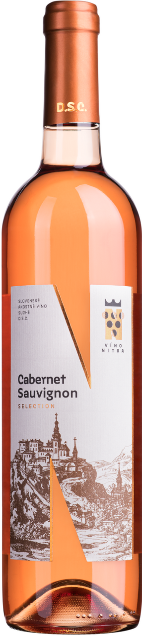 VÍNO NITRA Selection Cabernet Sauvignon rosé 750 ml