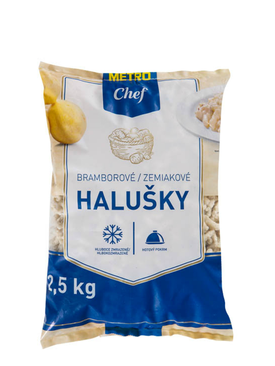 METRO Chef Zemiakové halušky mraz. 2,5 kg