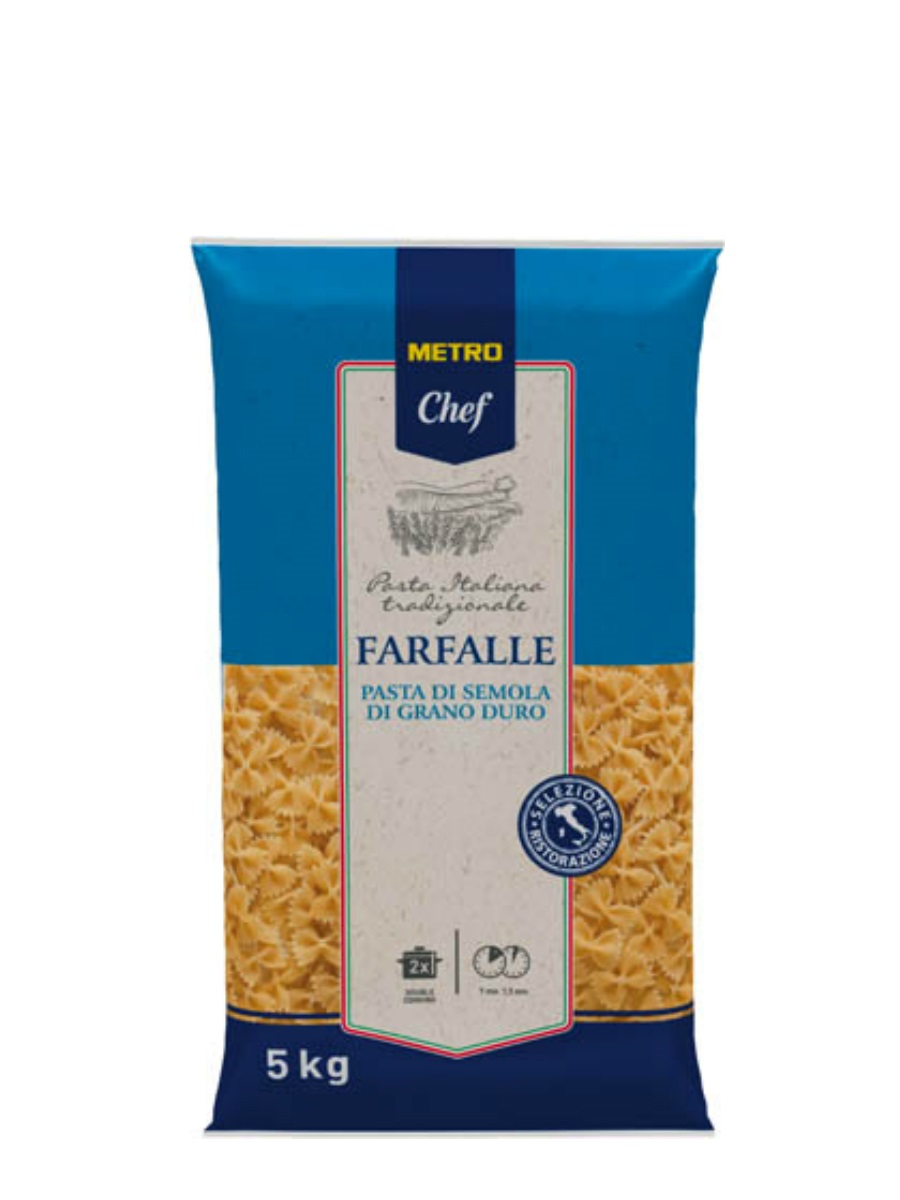 METRO Chef Farfalle cestoviny 5 kg