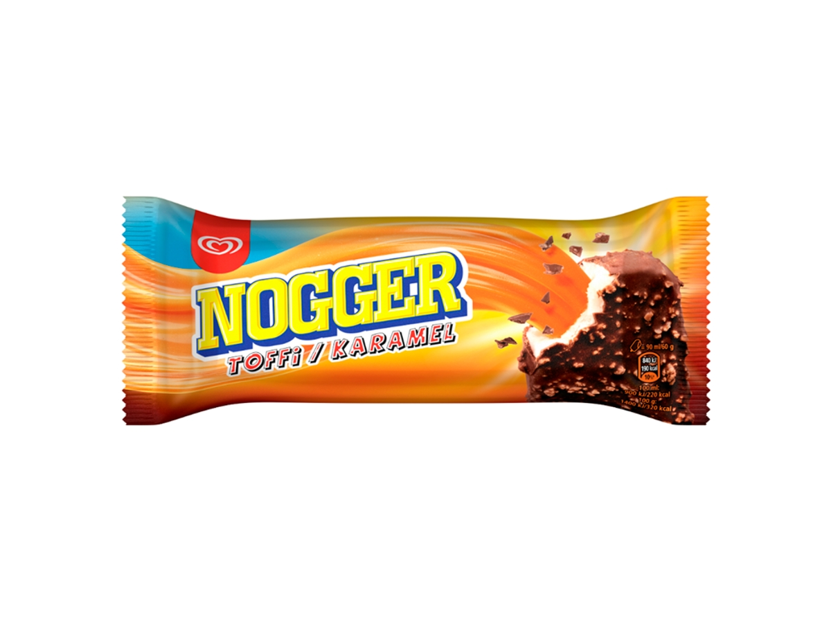 ALGIDA NOGGER Toffi karamel nanuk mraz. 25 x 90 ml