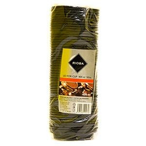 RIOBA Viečko na pohár 400 ml 50 ks