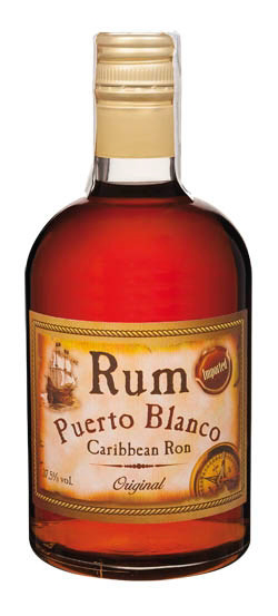 Rum Puerto Blanco Carribbean 37,5% 500 ml