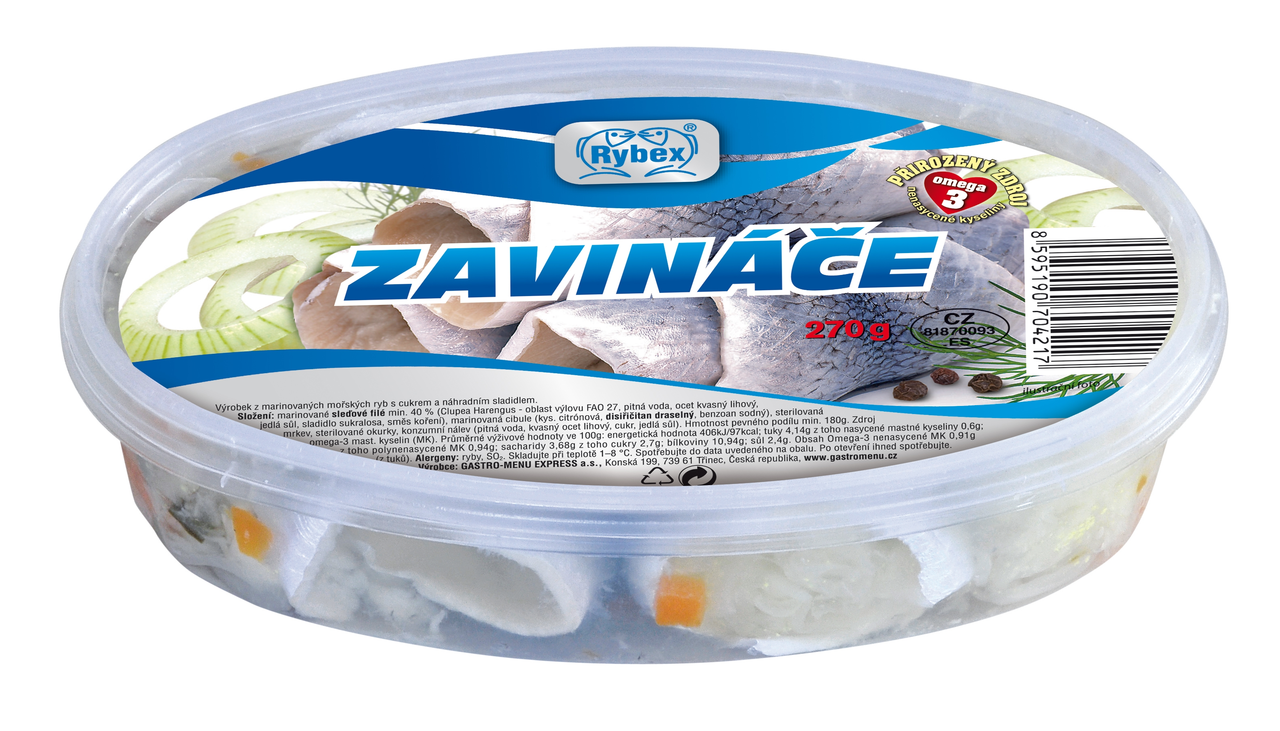 GASTRO Zavináče chlad. 2 x 270 g