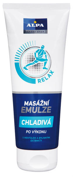 ALPA Masážna emulzia chladivá 210 ml