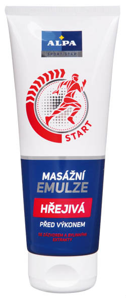 ALPA Masážna emulzia hrejivá 210 ml