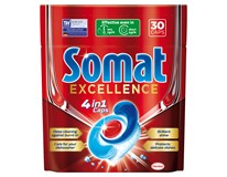 Somat Excellence Caps 4in1 tablety do umývačky riadu 1x30 ks