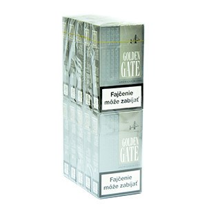 golden gate cigarettes GOLDEN GATE SILVER Sks BOX 19 10x