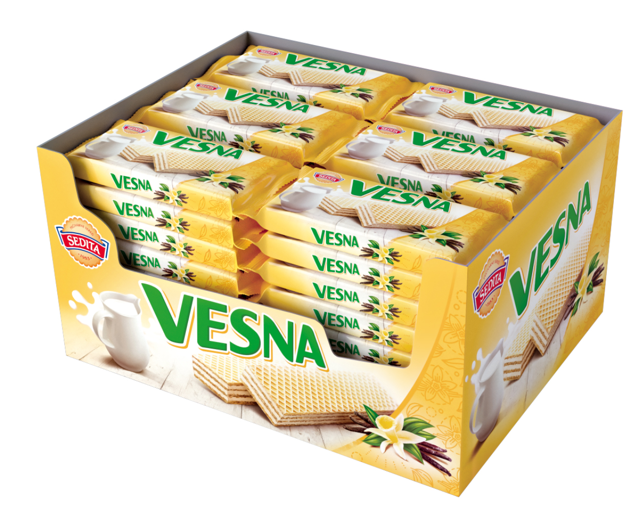 SEDITA VESNA vanilka oblátky 48 x 50 g