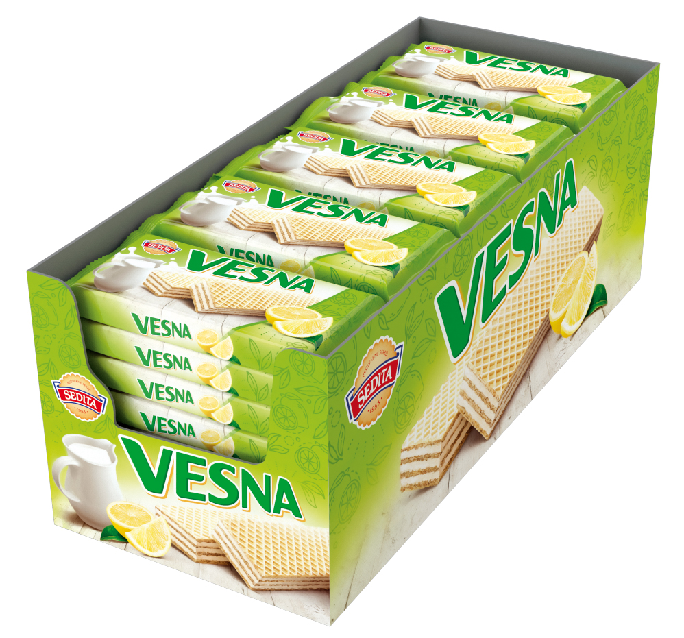 SEDITA VESNA citrón oblátky 30 x 50 g