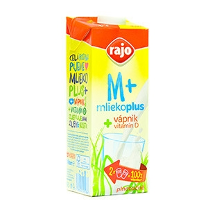 rajo Mlieko vápnik+vitamín UHT 3,5 % chlad. 12 x 1 l