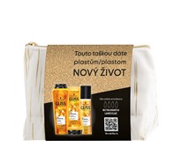 Gliss Oil Nutritive darčeková sada (šampón+kondicionér+repair kondicionér) taška